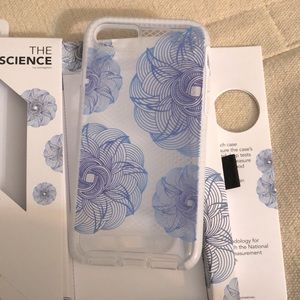 Tech 21 iPhone 7 case  blue flower